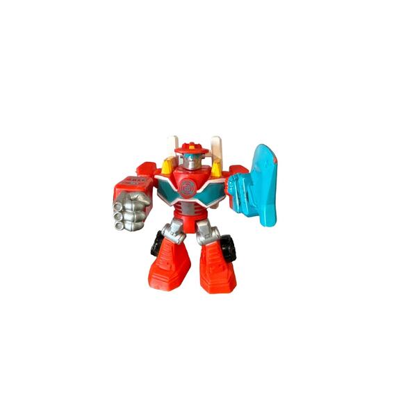 Transformers Rescue Bots Action Figures Heatwave Optimus Prime Bumblebee - Picture 6 of 8